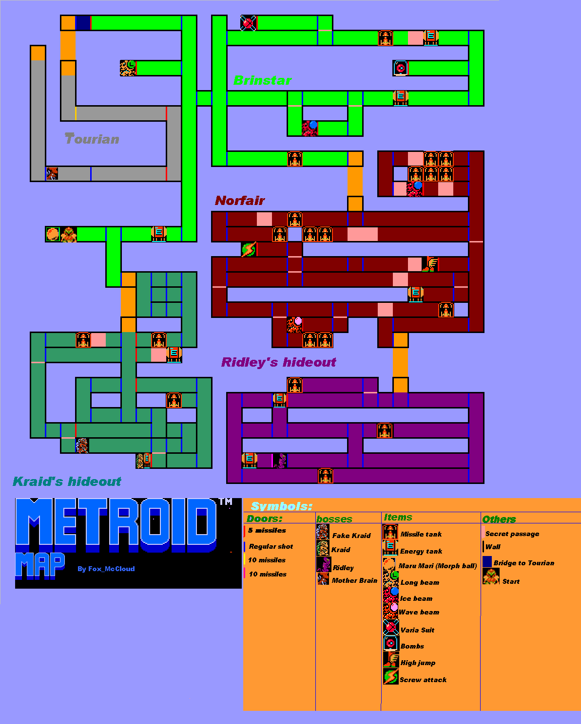 super metroid lost caves map
